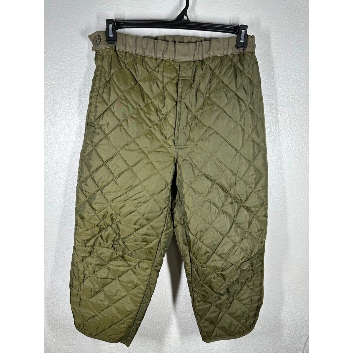パンツ 80s ITALY melange green 3-tuck trousers Flap Trousers in