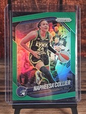 2025 Panini Prizm WNBA Napheesa Collier Green Prizm Card #8 Minnesota Lynx