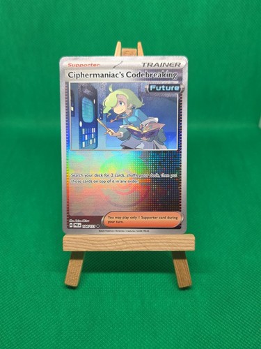 Ciphermaniacs Codebreaking Pokeball Holo 104/131 Prismatic Evolutions - Foto 1 di 12