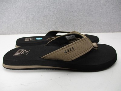 Reef Layback Summer Beach Pool Sandals Thongs Flip Flops Brown Mens Sz 9