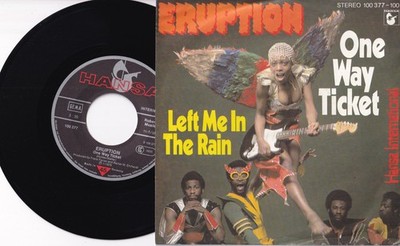 Eruption One Way Ticket Schallplatte Vinyl Single 7 '' Hansa 1979