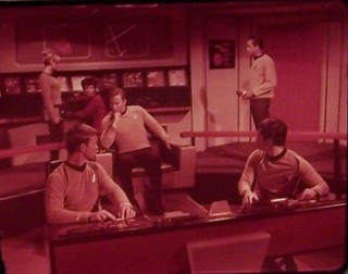 RARO 1967 STAR TREK "GALILEO SEVEN" OUT TAKE 35mm FILM CLIP/SLIDE LOTTO 757A