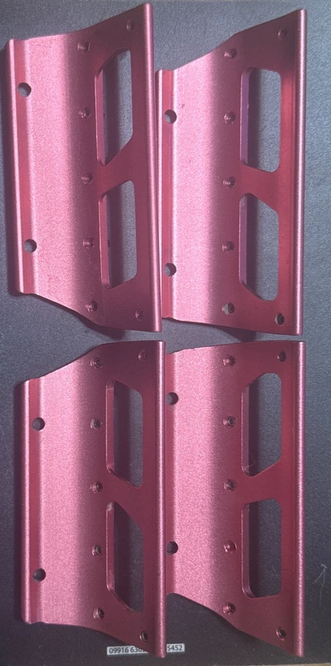 CRANK BROTHERS 5050 Bicicleta PINK PEDAL PLACA SUBSTITUIÇÕES PLATAFORMAS CRAVEJADAS SEM RESERVA ESTADO PERFEITO - Imagem 3 de 3