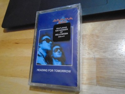 SEALED RARE OOP Gamma Ray CASSETTE TAPE Heading For Tomorrow HELLOWEEN metal '90