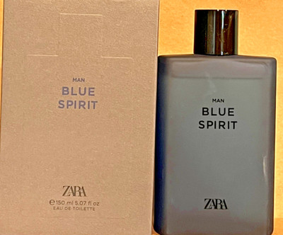 Zara Man Blue Spirit Eau de Toilette Spray 5.07oz / 150ml NIB