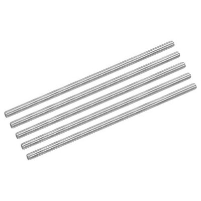 10Pcs M3 x 80mm Fully Threaded Rod Right Hand Threads,0.5 Thread Pitch