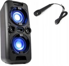 Tragbarer Bluetooth Lautsprecher mit Mikrofon, 60w, Karaoke, Fm