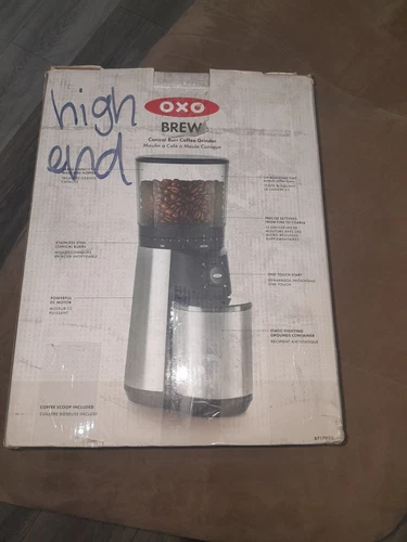 OXO Brew Conical Burr Coffee Grinder - Stainless Steel