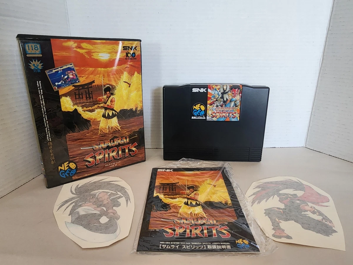 SAMURAI SPIRITS SNK Neo Geo Complete EXCELLENT CONDITION WITH