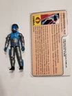GI Joe Cobra Moray Hydrofoil Lamprey pilot driver with uncut filecard ARAH 1985