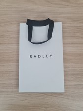 Radley Branded Paper Gift Bag Unused Cream 28.5cm x 18cm x10cm