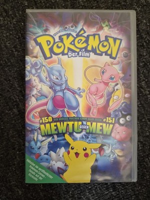Pokemon Der Film Mewtu Gegen Mew VHS Film Nintendo 4012878116482