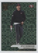 2024 Panini Donruss Elite Green Disco Kyle Shanahan #17 0hk3
