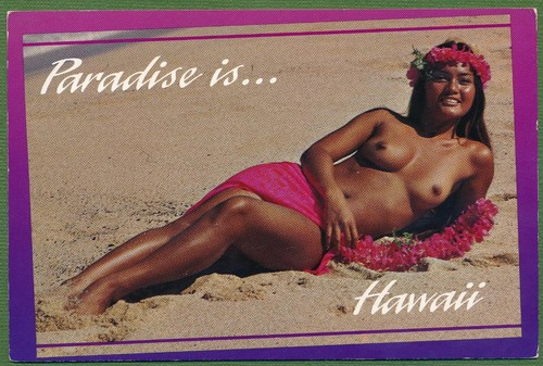 HAWAII - TOPLESS BEAUTY - Hawaiian Maiden