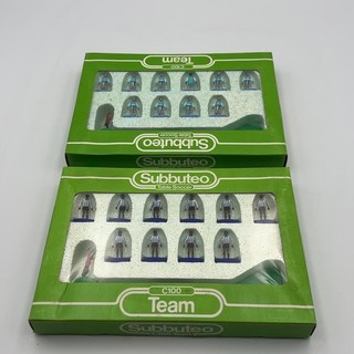 Subbuteo C100 Team Job Lot x2 Boxed Heavyweight Football Teams