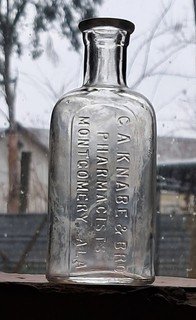 Montgomery Ala Pharmacists Bottle G. A. KNABE & BRO.