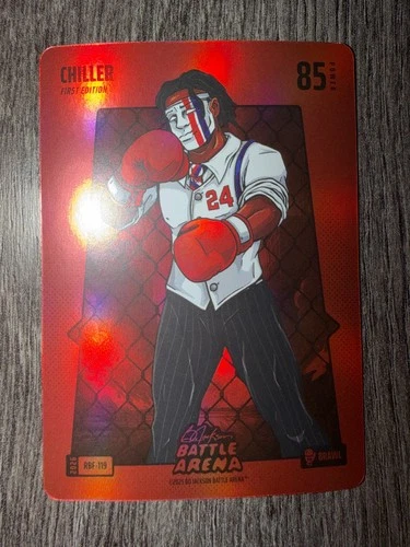 2026 Bo Jackson Battle Arena Red Battlefoil Brawl Chiller Cam Thomas #RBF-119