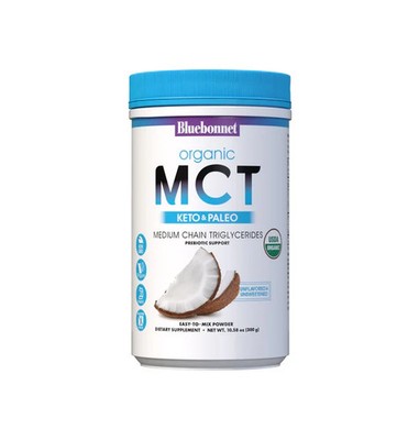 2 X Bluebonnet Nutrition, Organic MCT Powder, Unflavored, 10.58 oz (300 g)