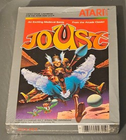 Joust Atari 2600/7800/2600+/7800+ Complete CIB TESTED WORKS