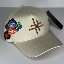 JC HAT BRAND BEIGE SNAPBACK FOR MEN
