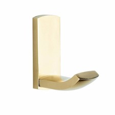 Gold Color Brass Bathroom Holder Towel Rail Rack Bar Hook Wall Mounted Set 