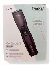 Wahl KM Supera Cordless Pet Clipper Professional Animal Grooming EUC