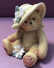 DOROTHY Love Me True Cherished Teddies White Flowers Figurine 128023 with Box