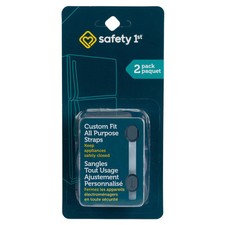 Safety 1st Custom Fit All Purpose Straps Pack of 2 Child Safety Appliances