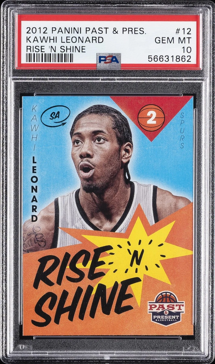 Kawhi Leonard Professional Sports Authenticator (PSA) Basketball