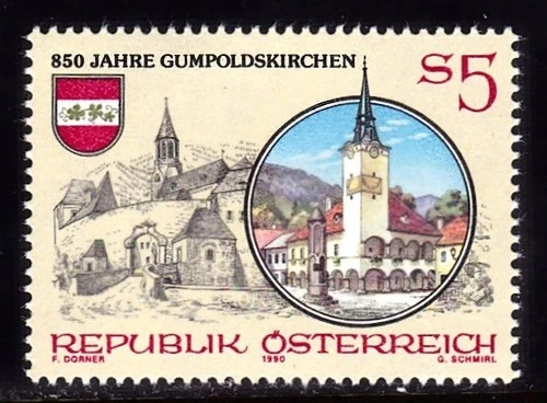 AUSTRIA #1510 MNH 850th ANNIV. OF GUMPOLDSKIACHEN