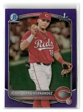 2025 Bowman #BCP-18 Ichiro Cano Hernandez Chrome Purple Refractor #/250