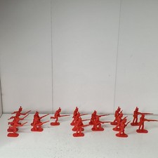 Armies In Plastic War of 1812 British Infantry Red 1/32 Soldiers 16 Figures Lot