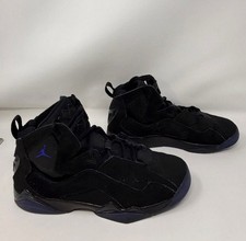 Nike Boys Air Jordan True Flight Black Basketball Shoes Sneakers 6.5Y