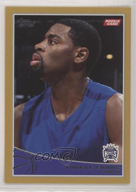 2009-10 Topps Gold 391/2009 Tyreke Evans #327 Rookie RC 2w0