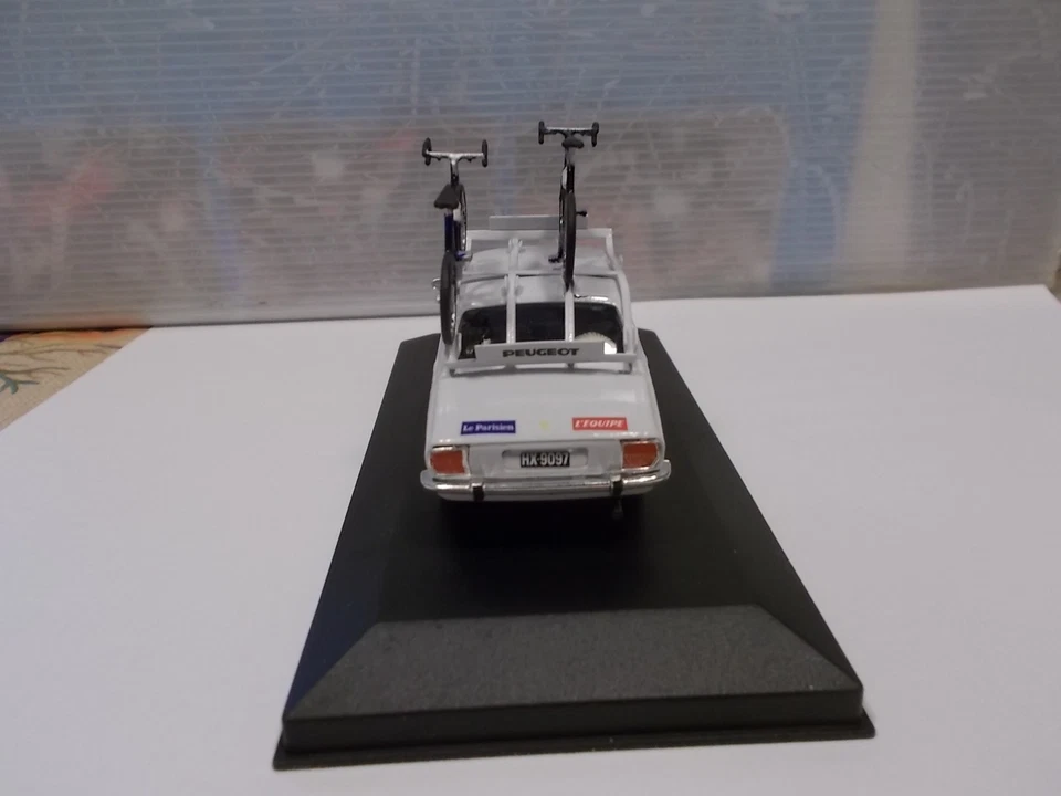 cp.43 peugeot 504 ammiraglia peugeot michelin tour de france sc1/43 - Immagine 2 di 4