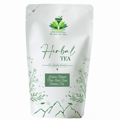SAI HERBS Indian Kapok Tree Root Raw Herbal Tea - Good for Healthy Lifestyle