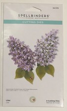 NEW Spellbinders LILAC Die Set. Retired