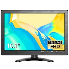 10.1 Inch Small HDMI Monitor Eyoyo 1366x768 for CCTV/Raspberry Pi/Gaming  Stand