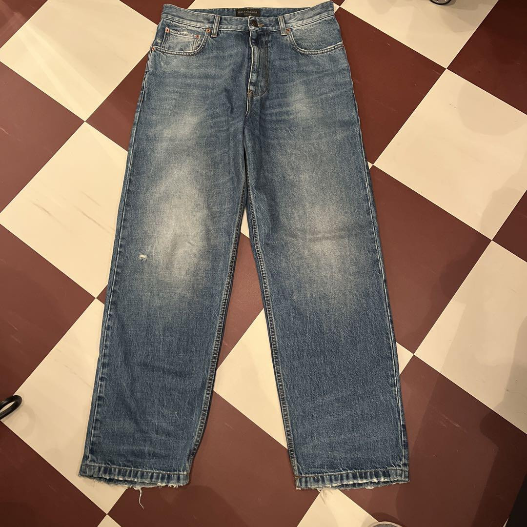 BALENCIAGA 23SS wide denim pants S #QY7IQZ | eBay BALENCIAGA 23SS wide denim pants S #QY7IQZ | eBay
