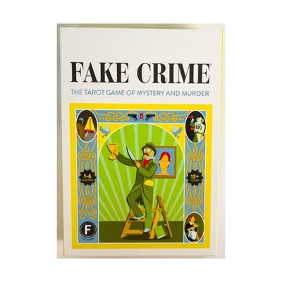 Fitz Games Card Game Fake Crime Box NM