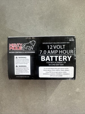 Mighty Mule 12-Volt Battery for Mighty Mule Automatic Gate Openers (FM150)
