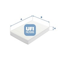 UFI 53.389.00 Innenraumfilter FüR Renault MERCEDES-BENZ Nissan