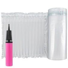 12"x328' Large Bubble Cushioning Wrap for Packing, Inflatable Air Pillows for...