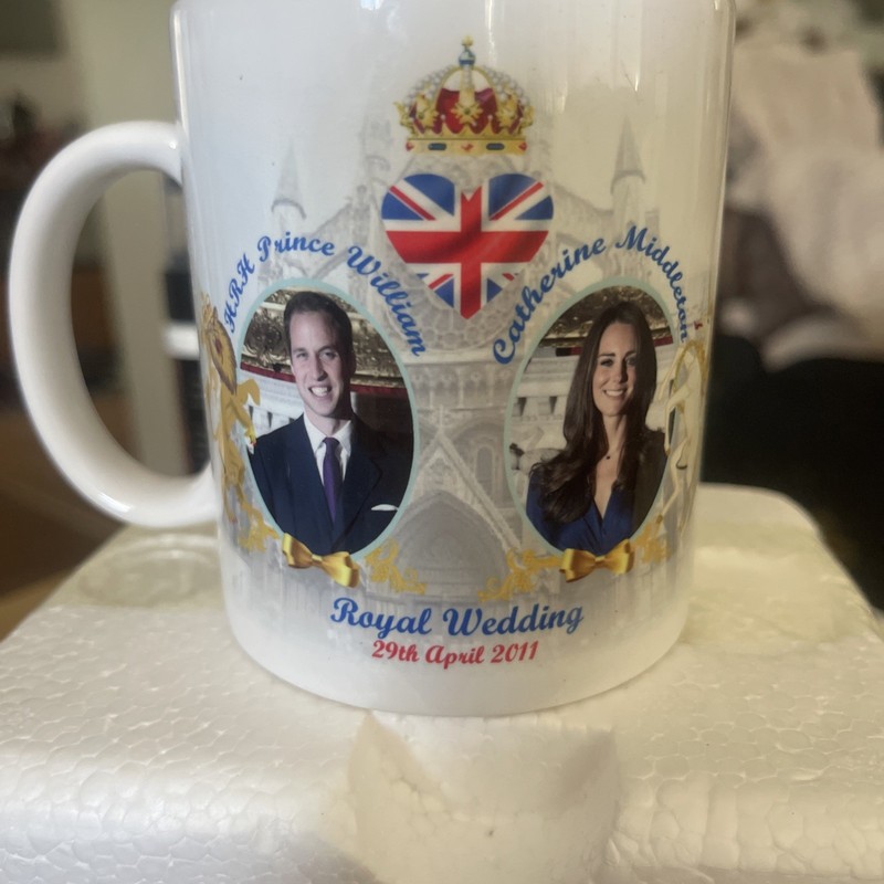 Royal Wedding Prince William Kate Catherine Middleton 2011 Commemorative Mug