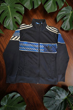 Adidas Originals Trainingsjacke Schwarz Blau Größe S Track Jacket #87