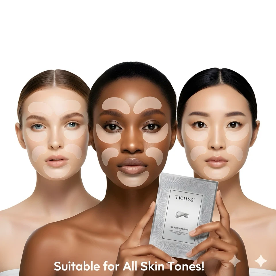 Parches para ojos de microagujas para ojeras, bolsas y líneas finas, 0,25 mm Foto 2 de 4