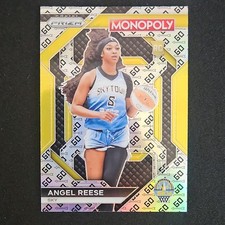 Angel Reese #WNBA16 2024 WNBA Monopoly Prizm🏀 Rookie (RC) Go Space Prizm 