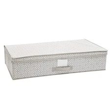  Non-Woven Boho Under the Bed Storage Box, Dimensions: 28" x 16" x 6", 