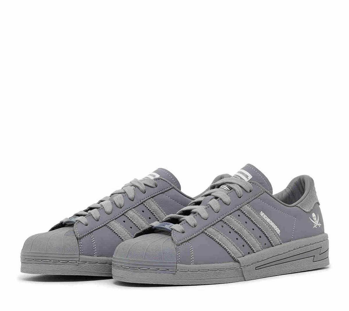 adidas Neighborhood x Superstar Cement Grey IE6115 Men Size | eBay