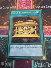 yugioh card gold sarcophagus LEDE-JP051 Gold Sarcophagus of Light (UL)